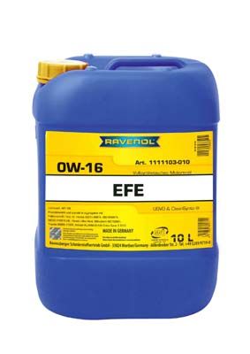 Motorový olej - 0W16 EFE 10L